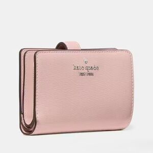 Kate Spade Pink Medium BiFold Wallet NEW